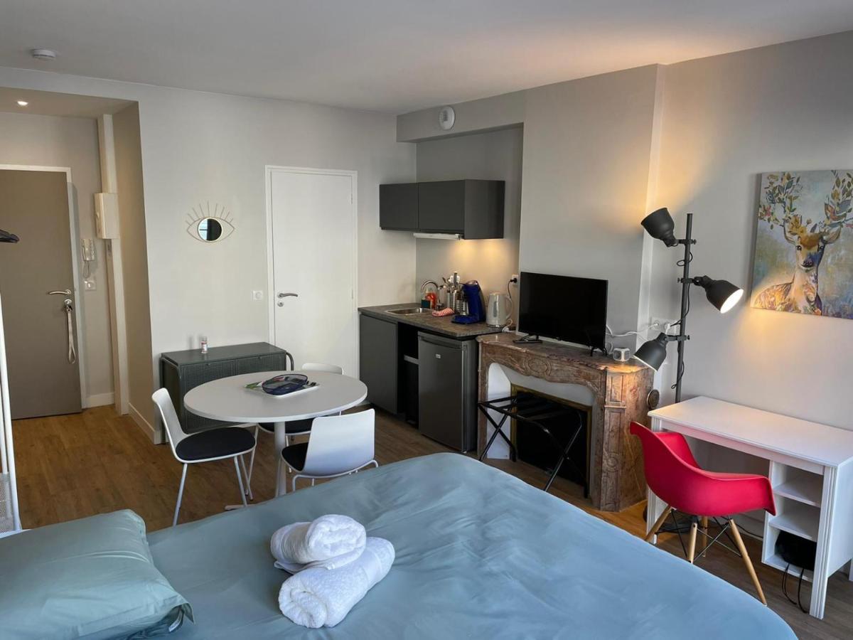 Chaleureux Studio * Neuf * Hypercentre * Wifi * Apartment ออร์เลออง ภายนอก รูปภาพ